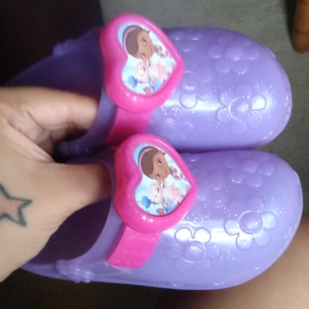 Disney Doc McStuffins Purple Dress Up Play Clogs